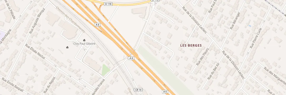Plan du 15 Rue Pierre Mendés France à Chilly-Mazarin