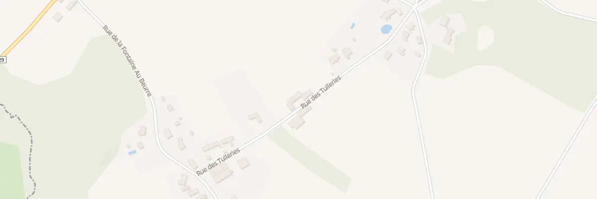Plan du 10 Rue des Tuileries à Nancray-sur-Rimarde
