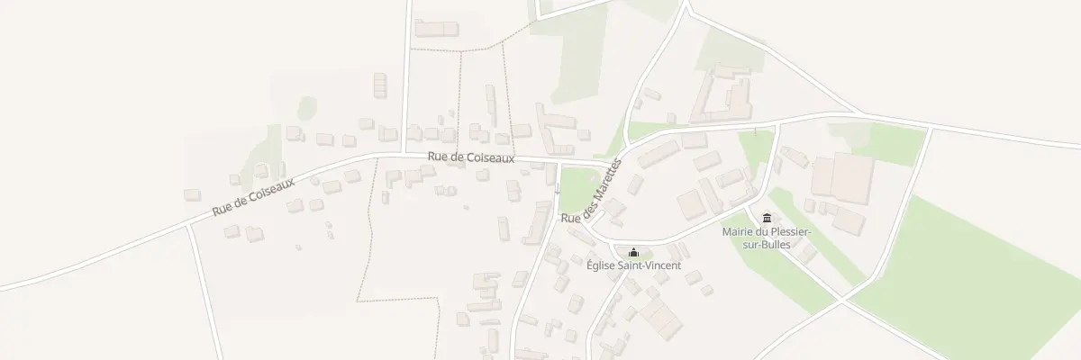 Plan du 53 Rue de Coiseaux au Plessier-sur-Bulles