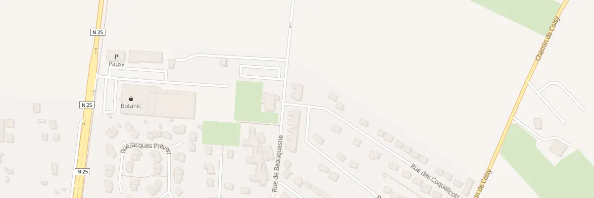 Plan du 366 Rue Helot Rene à Poulainville