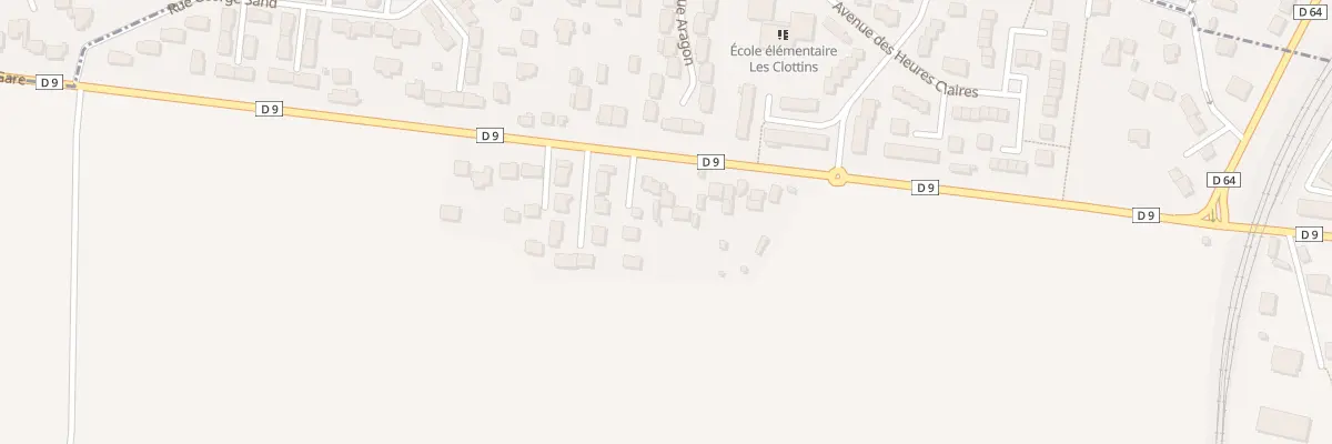 Plan du 50 Rue de la Gare à Baillet-en-France