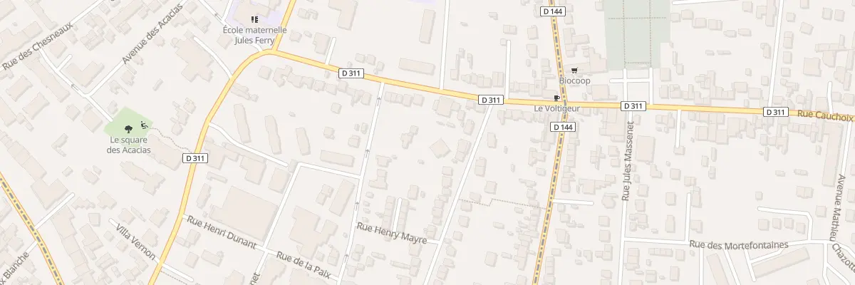 Plan du 28 Rue Lucien Perquel à Montmorency