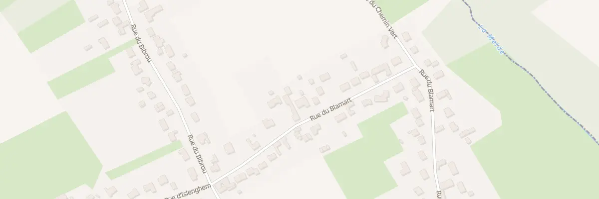 Plan du 180 Rue Blamart à Ecques