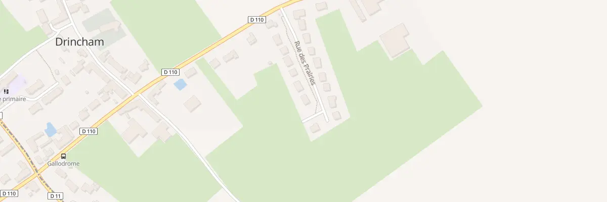 Plan du 132 Rue des Prairies à Drincham