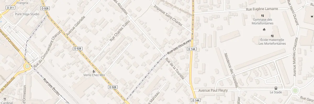 Plan du 17 Rue des Coutures à Montmorency