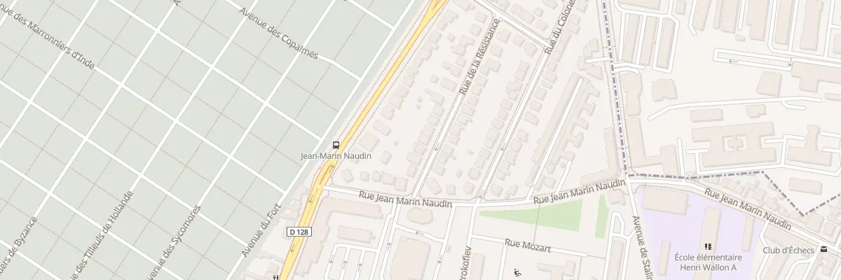 Plan du 9 Rue de la Rèsistance à Bagneux
