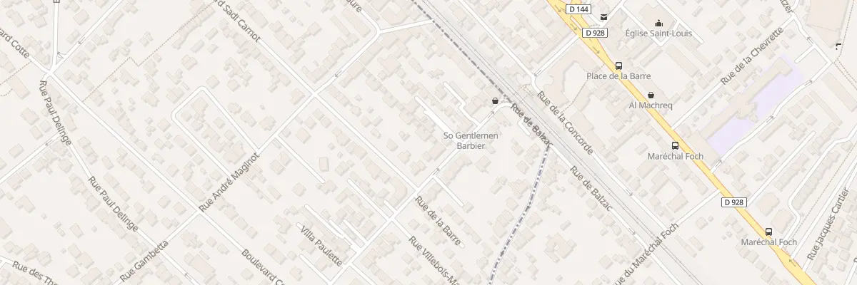 Plan du 47 Rue de la Barre à Enghien-les-Bains