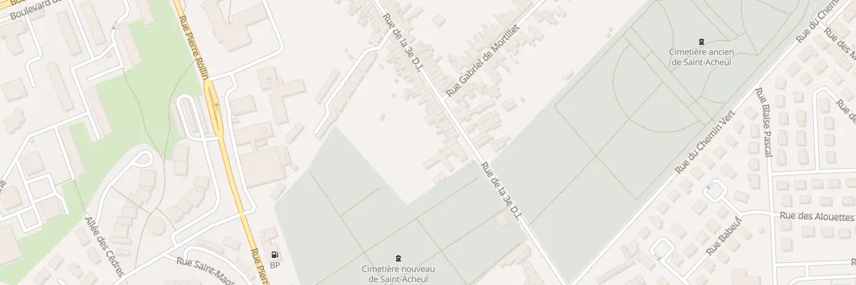 Plan du 82 Rue de la Troisieme D.I. à Amiens