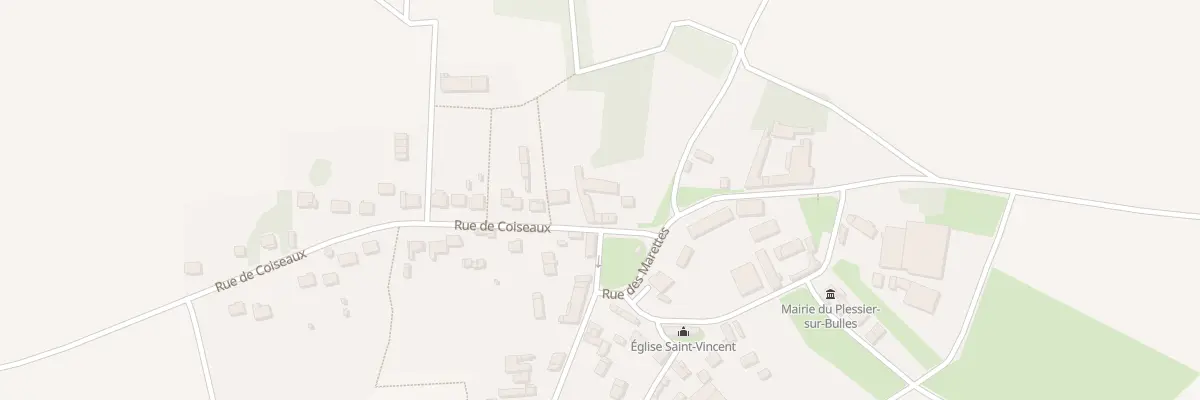 Plan du 40 Rue de Coiseaux au Plessier-sur-Bulles