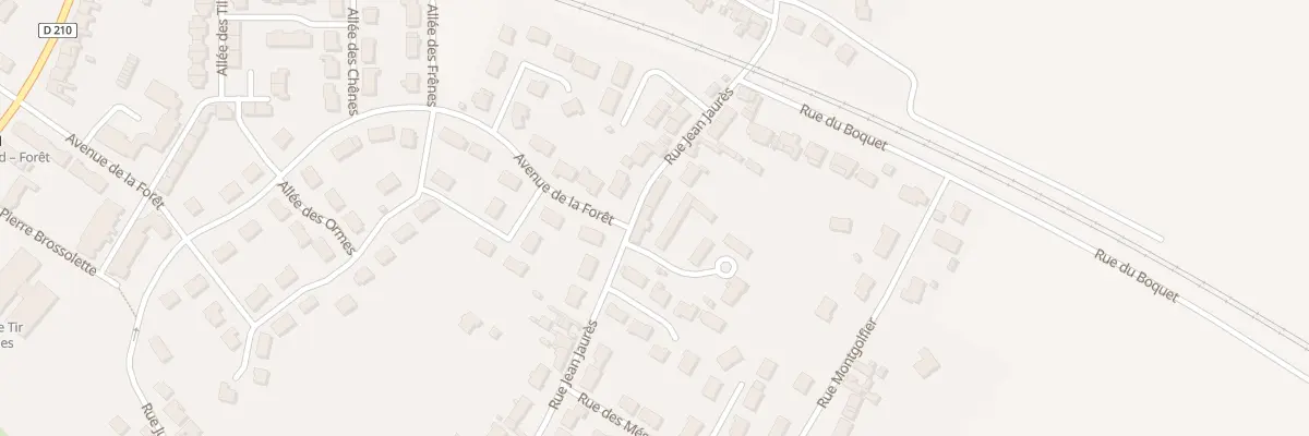 Plan du 80H Rue Jean Jaurès à Arques