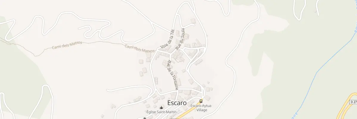 Plan du 86 Escaró d’Availl à Escaro
