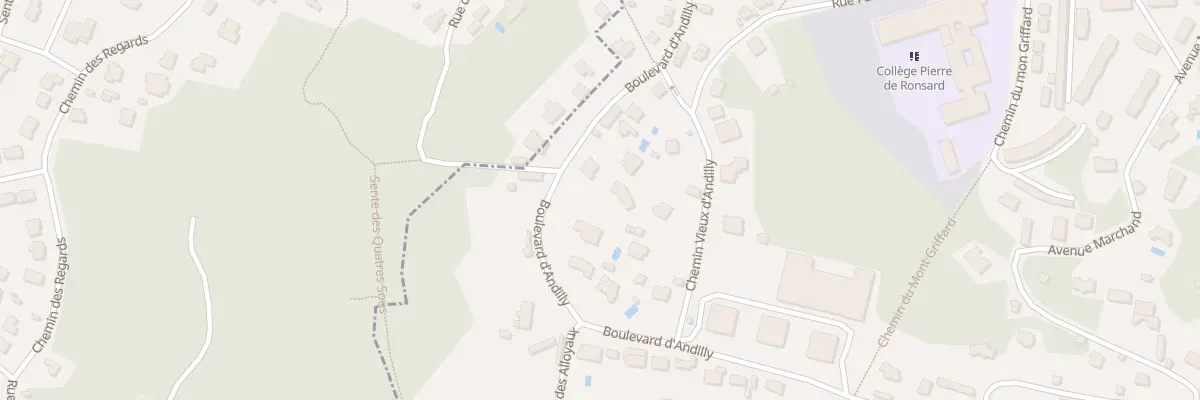 Plan du 32B Bd d’Andilly à Montmorency