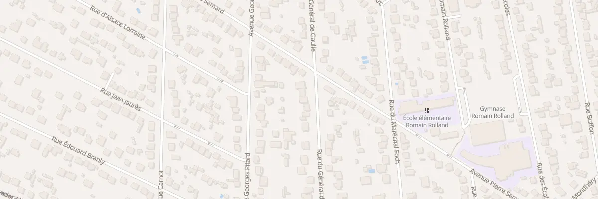Plan du 30B Rue du Genéral de Gaulle à Sainte-Geneviève-des-Bois