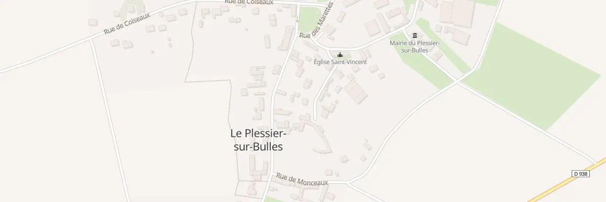 Plan du 102 Rue de l’Eglise au Plessier-sur-Bulles