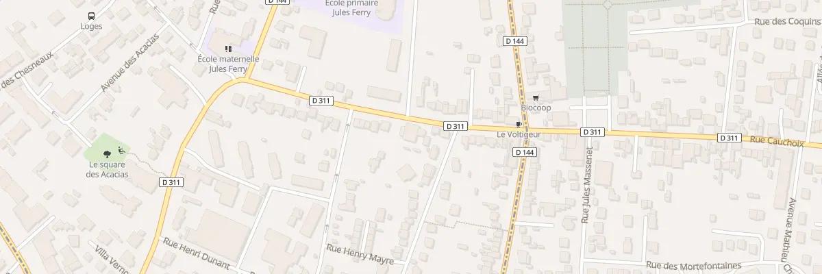 Plan du 30 Rue Lucien Perquel à Montmorency