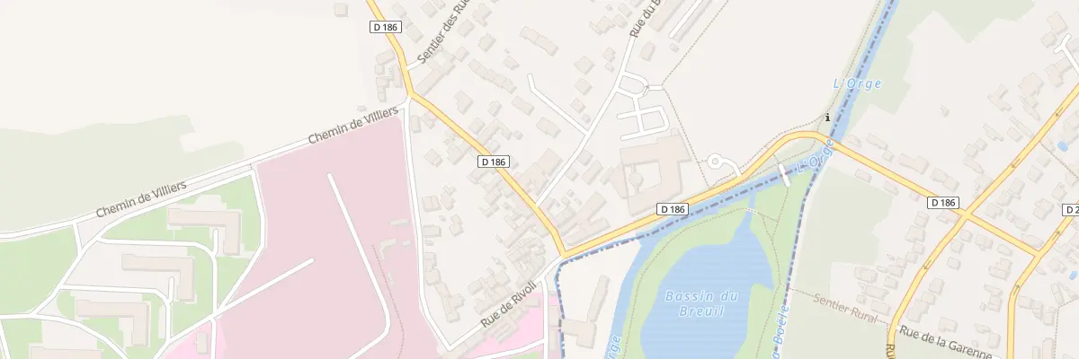 Plan du 94 Rue du Breuil à Épinay-sur-Orge