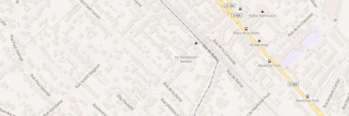 Plan du 53 Rue de la Barre à Enghien-les-Bains