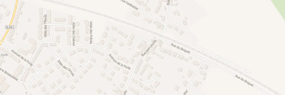Plan du 101A Rue Jean Jaurès à Arques