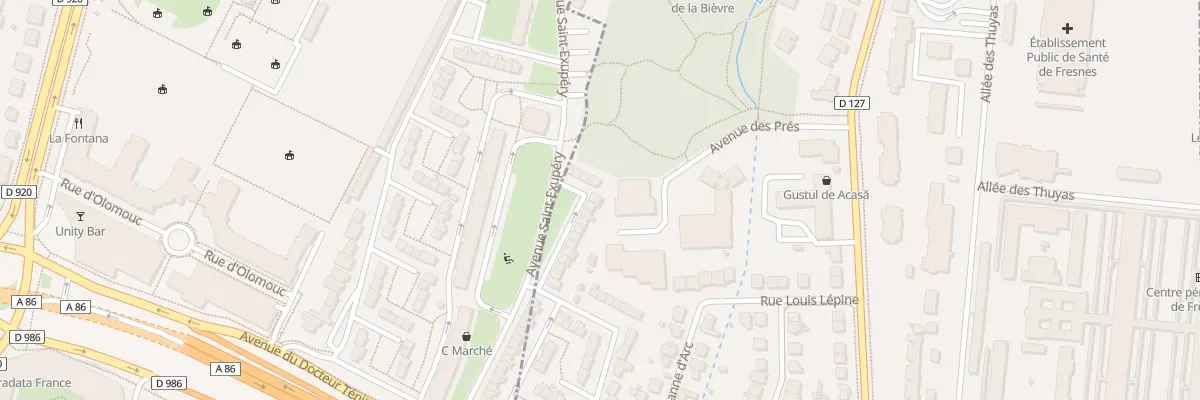 Plan du 56 Av Saint Exupery à Fresnes
