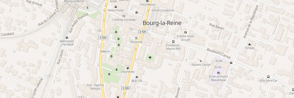 Plan du 109 Av du Général Leclerc à Bourg-la-Reine