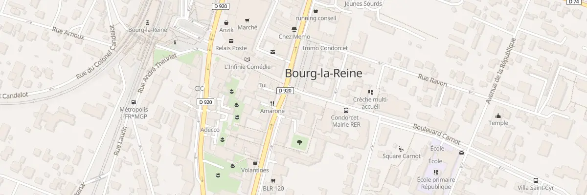 Plan du 99 Av du Général Leclerc à Bourg-la-Reine