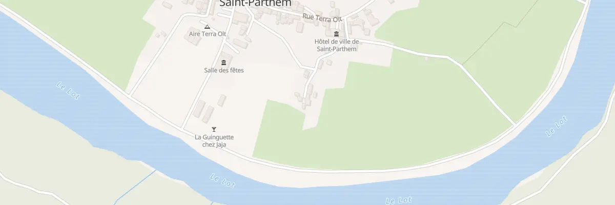 Plan du 5005 Le Bourg à Saint-Parthem