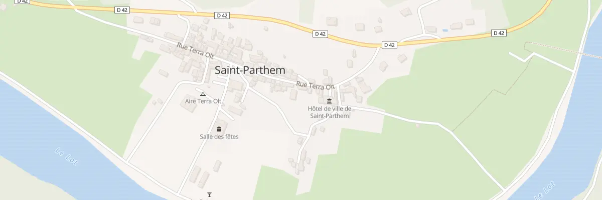 Plan du 5017 Le Bourg à Saint-Parthem