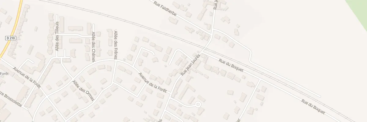 Plan du 103 Rue Jean Jaurès à Arques