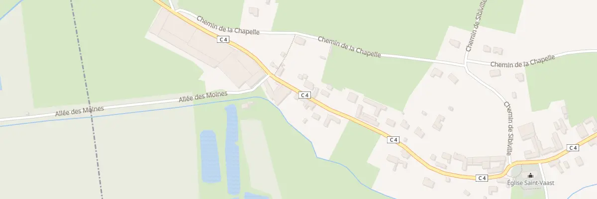 Plan du 915 Rue de l’Eglise à Bouret-sur-Canche