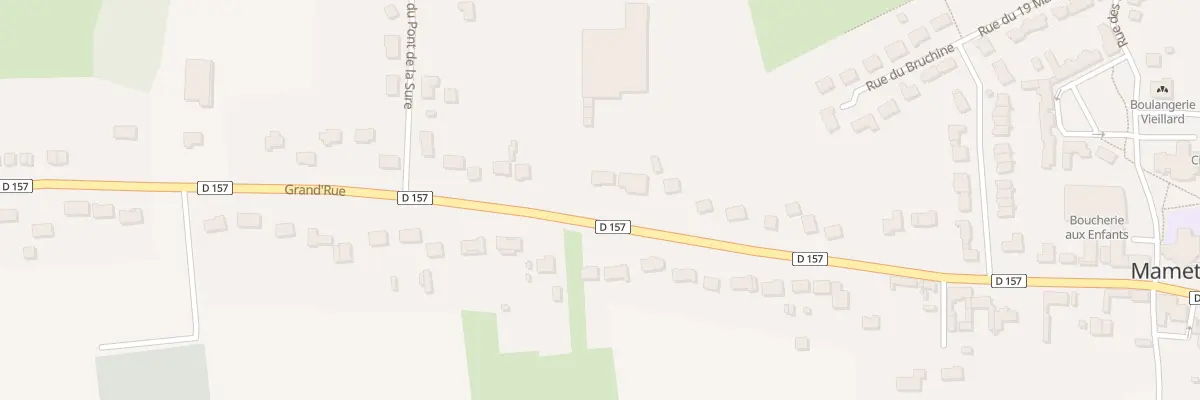 Plan du 1474 Rue Principale à Mametz