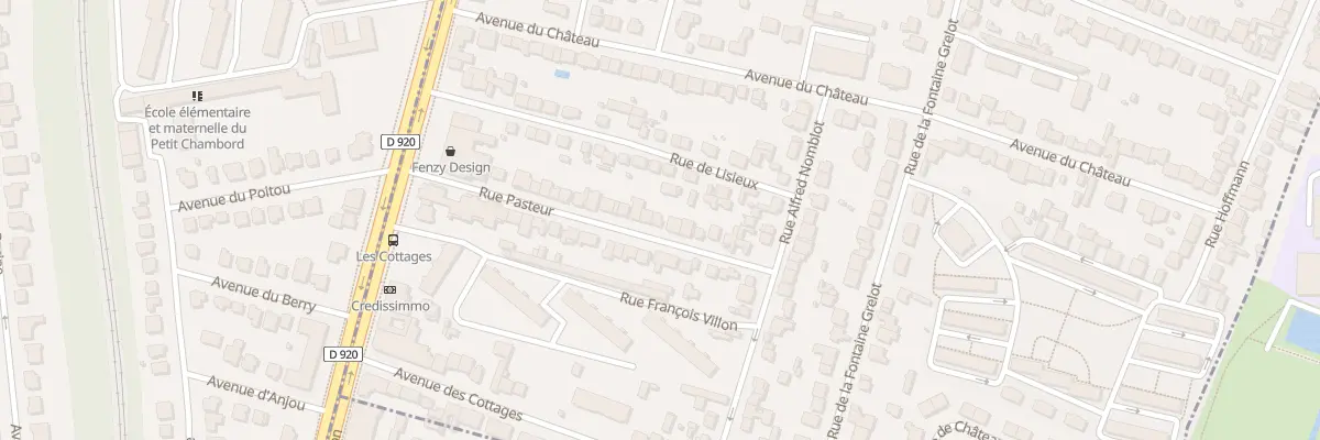 Plan du 23B Rue Pasteur à Bourg-la-Reine