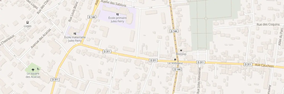Plan du 21 Rue Lucien Perquel à Montmorency