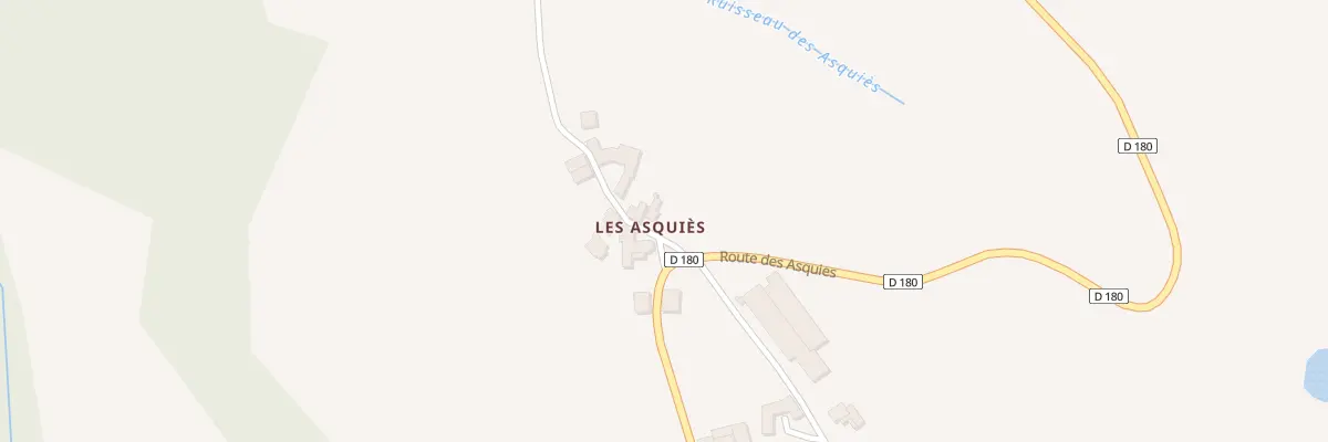 Plan du 5355 Les Asquies à Colombiès