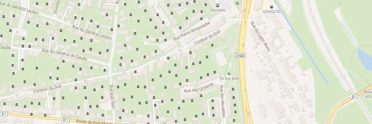 Plan du 17 Rue du Contour du Sud Fm à Dunkerque