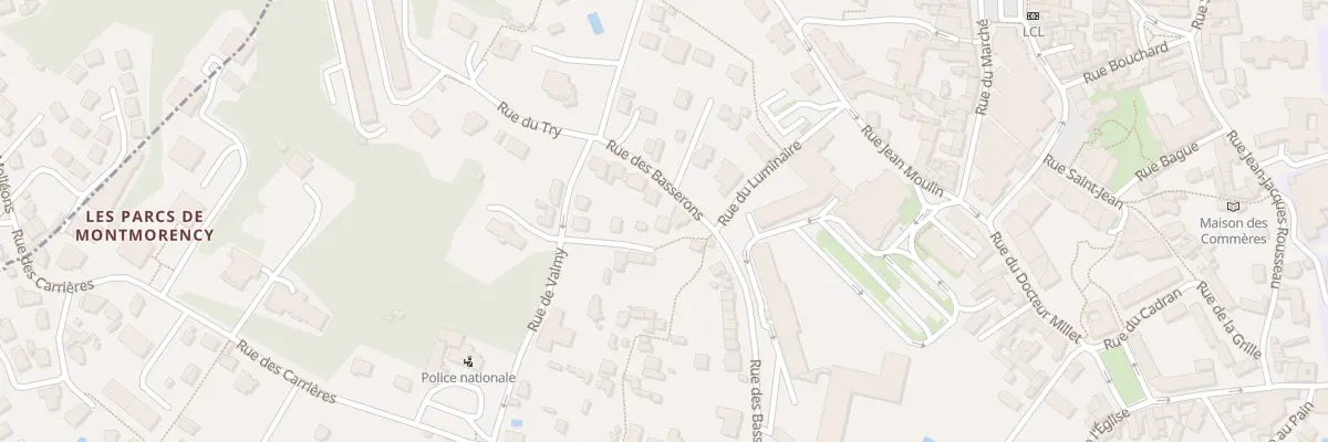 Plan du 14 Rue des Basserons à Montmorency
