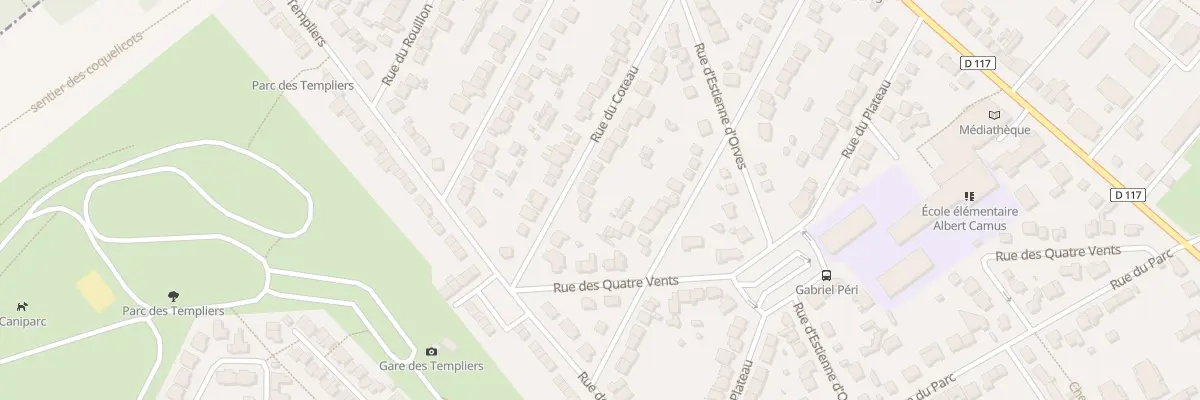 Plan du 39 Rue du Coteau à Épinay-sur-Orge