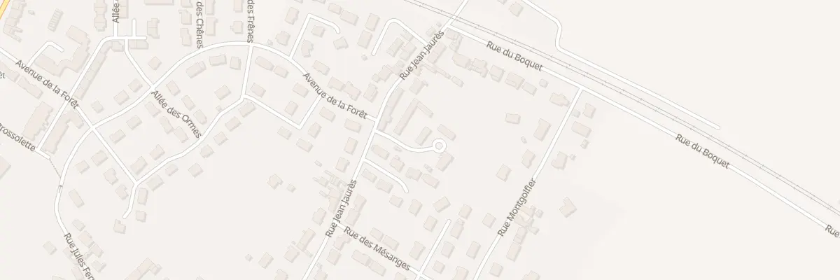 Plan du 1 Imp des Pinsons à Arques