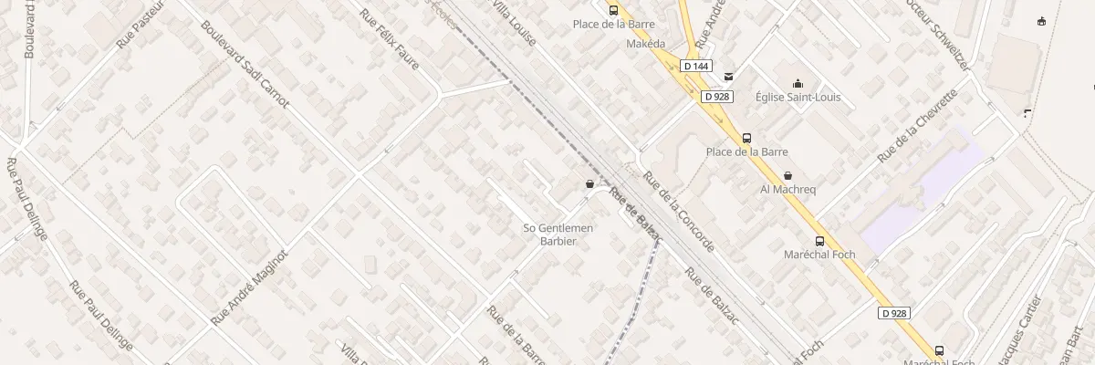 Plan du 65 Rue de la Barre à Enghien-les-Bains