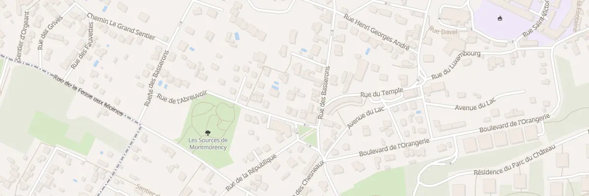 Plan du 2B Rue de l’Abreuvoir à Montmorency