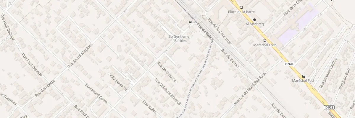 Plan du 52 Rue de la Barre à Enghien-les-Bains