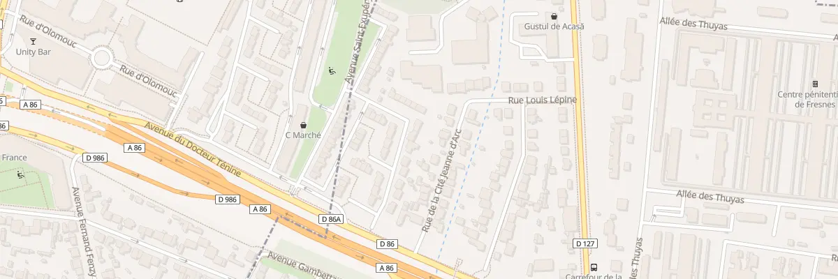 Plan du 18 Rue du Docteur Schweitzer à Fresnes