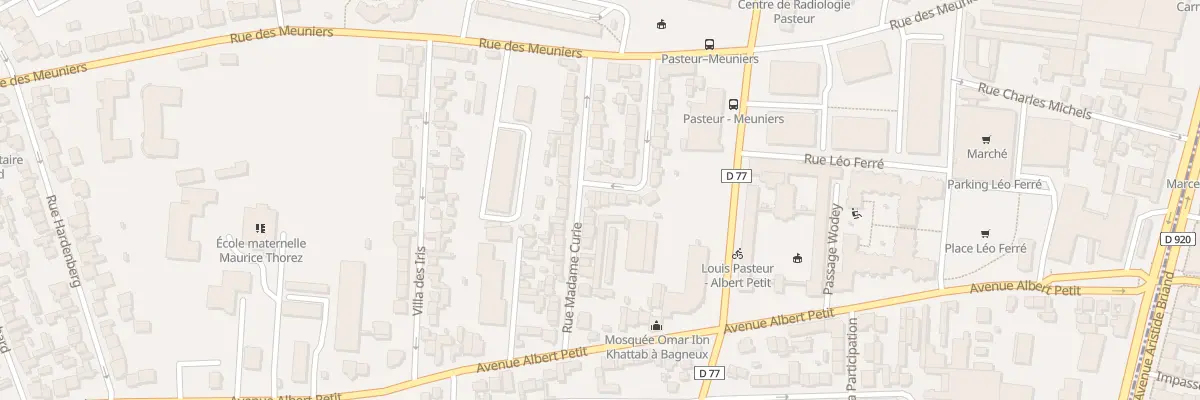 Plan du 22 Rue Haig Tbirian à Bagneux
