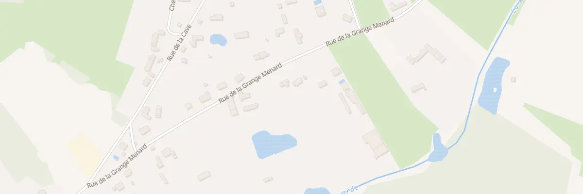 Plan du 20 Rue de la Grange Menard à Nibelle