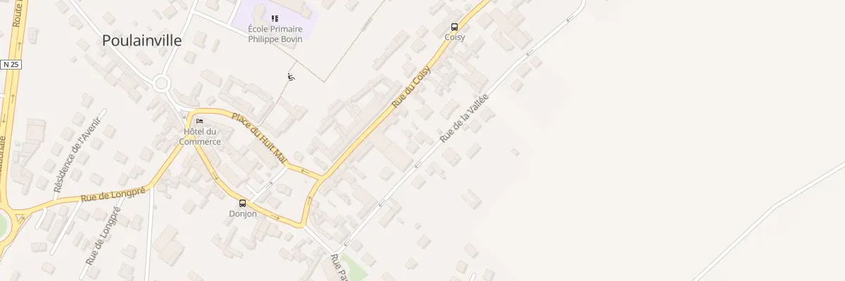 Plan du 149 Rue de la Vallée à Poulainville