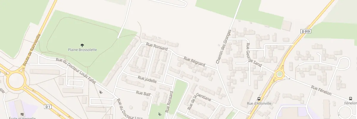 Plan du 42 Rue George Sand à Amiens