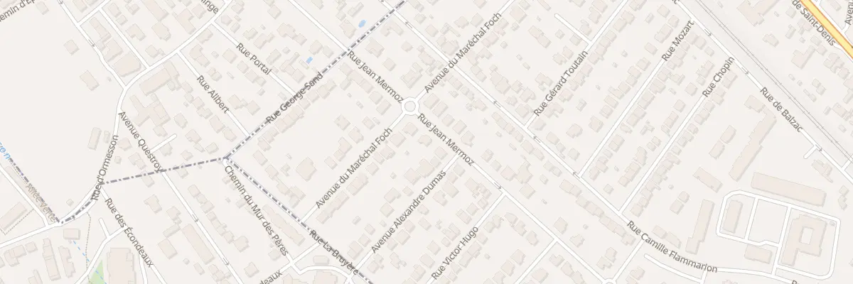 Plan du 14 Rue Jean Mermoz à Deuil-la-Barre