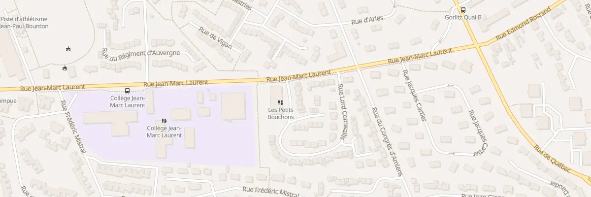 Plan du 29 Rue Lord Cornwallis à Amiens