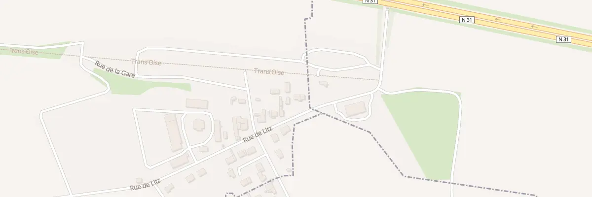 Plan du 2B Rue de Litz à La Rue-Saint-Pierre
