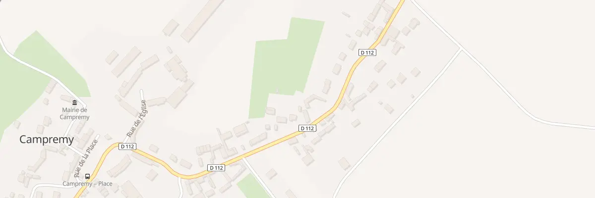 Plan du 13 Rue Neuve à Campremy