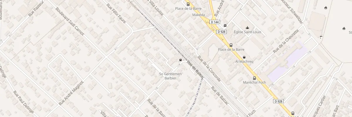 Plan du 69 Rue de la Barre à Enghien-les-Bains